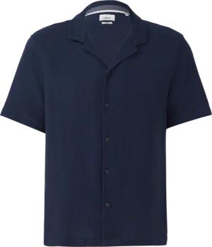 Lässiges Strukturhemd mit Reverskragen