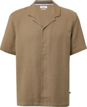 Lässiges Strukturhemd mit Reverskragen