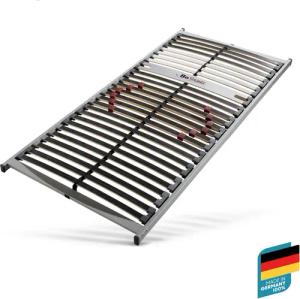 Lattenrost Lattenrost Duo Powerflex NV, Lattenrost in verschiedenen Größen 90x200, BeSports, Kopfteil nicht verstellbar, Fußteil nicht verstellbar