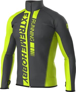 Lauf-Sweatshirt mit Reißverschluss für Herren EXTREME HOBBY DRAFT