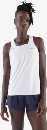 Lauf-Tanktop Damen leicht - Light 900 weiß