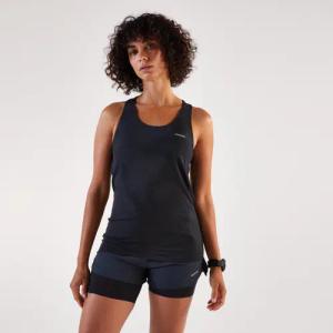 Lauf-Tanktop Damen - Run 500 Comfort schwarz