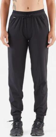Laufhose lang Damen atmungsaktiv - Run 500 Dry schwarz