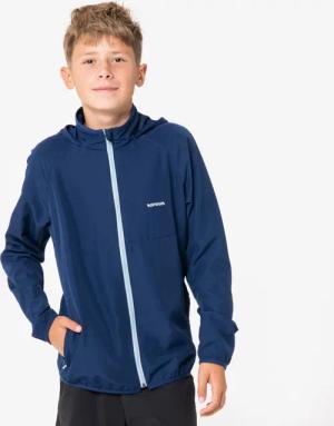 Laufjacke Kinder winddicht - marineblau