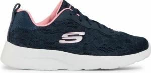 Laufschuhe für Damen Skechers Floral Mesh Lace Up W Marineblau