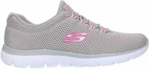 Laufschuhe für Damen Skechers Mesh Bungee Slip-On Beige