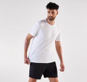 Laufshirt kurzarm Herren - Run 100 weiß