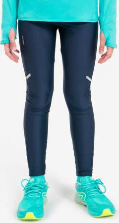 Lauftights lang Kinder atmungsaktiv - Dry marineblau