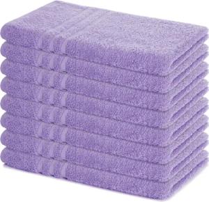 Lavea Handtücher 8er Handtuch Set 50x100 cm, Sporthandtuch, Badetuch, (Frottierserie Elena), Saugstarke & weiche Gästetücher, Handtuch Set