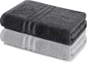 Lavea Saunatuch Set Saunahandtuch 80x200 cm Elena Frottee, Sauna-Handtücher, 100% Baumwolle (Set, 2-St), 500 g/m² Frottier, weich & saugstark, pflegeleicht