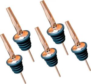 Layba Flaschenausgießer Flaschenausgießer Essig Öl Spirituosen Ausgießer für Flaschen, Set, 5-St., 5 Flaschen Ausgießer