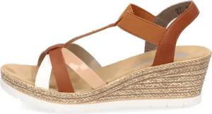 Lederimitat Keilsandale