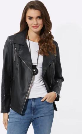 Lederimitatjacke