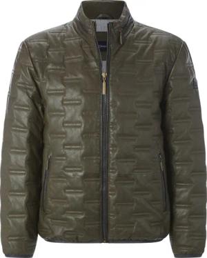 Lederjacke RAMILO oliv