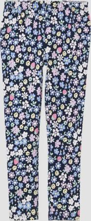 Leggings mit All-over-Print aus Baumwollstretch