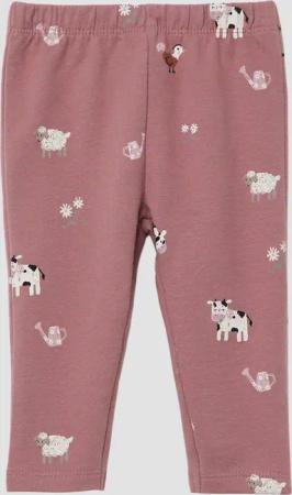 Leggings mit All-over-Print und Elastikbund