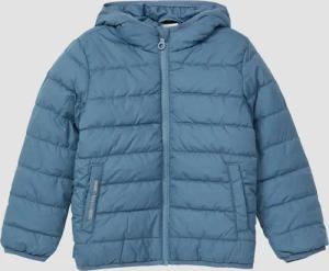 Leicht wattierte unisex Jacke mit fixierter Kapuze