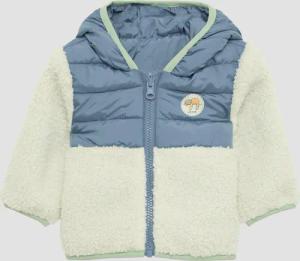 Leicht wattierte Wendejacke mit Steppung und Teddyplüsch