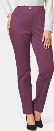 Leichte Baumwollschlupfhose - aubergine - Gr. 21 von Goldner Fashion