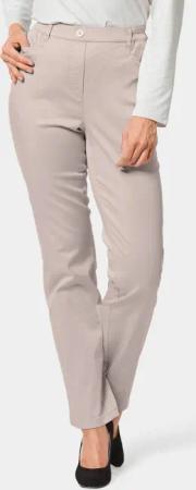 Leichte Baumwollschlupfhose - beige - Gr. 56 von Goldner Fashion