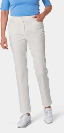 Leichte Baumwollschlupfhose - cremeweiß - Gr. 52 von Goldner Fashion