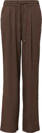 Leichte Leinenmix-Hose mit Elastikbund