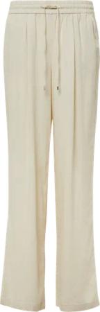 Leichte Leinenmix-Hose mit Elastikbund