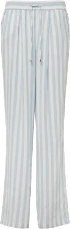 Leichte Leinenmix-Hose mit Elastikbund