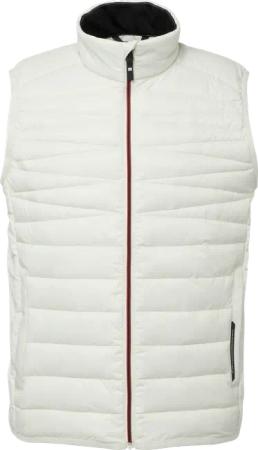 Leichte Steppweste mit Stehkragen und Kontrast-Details