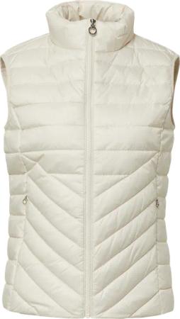 Leichte Steppweste mit Stehkragen und Packfunktion