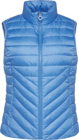 Leichte Steppweste mit Stehkragen