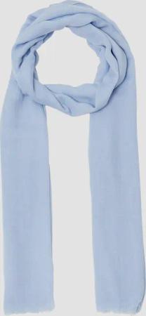 Leichter Schal aus Webware mit Fransen