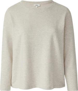 Leichter Sweat-Pullover mit Ziernähten