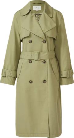 Leichter Trenchcoat aus Lyocell