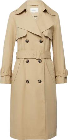Leichter Trenchcoat aus Lyocell