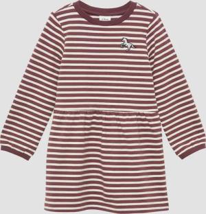 Leichtes Sweat-Kleid mit glitzerndem Stickerei-Detail