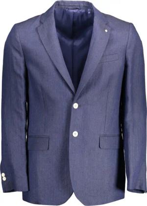 Leinen Blazer mit Reverskragen