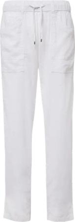 Leinenmix-Hose im Relaxed Fit mit Elastikbund