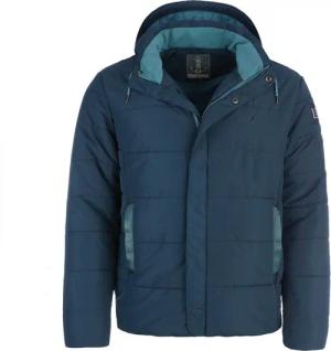 Leitfeuer Steppjacke 62162 Herren Jacke gesteppt - Unifarben mit abnehmbarer Kapuze