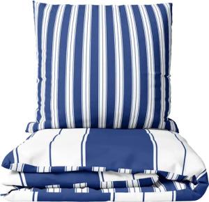 Leonado Vicenti Bettwäsche Baumwolle 135x200 cm und 155x220 cm, Renforcé, 4 teilig, Wendebettwäsche mit Streifen in mordernen Farben