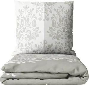 Leonado Vicenti Bettwäsche Biber Baumwolle, Biber, 3 teilig, warm und kuschelig, elegantes Design in Taupe und Beige