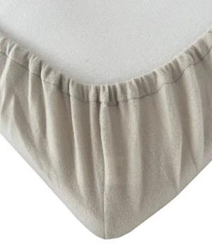 Leonado Vicenti Spannbettlaken Winter flauschig warm, Microfaser-Fleece, Gummizug: rundum, (1 Stück), Thermofleece kuschelig weich, Einfarbig