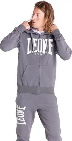 Leone 1947 Apparel Herren Kapuzenpullover mit Reißverschluss