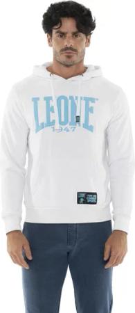 Leone Summer Vibes Herren-Sweatshirt aus nicht gebürsteter Baumwolle mit Kapuze