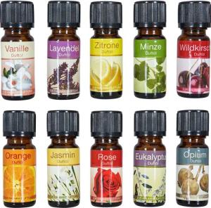 Levandeo® Duftlampe, 10 Duftöle im Set für Duftlampen Raumduft Lufterfrischer u.a.