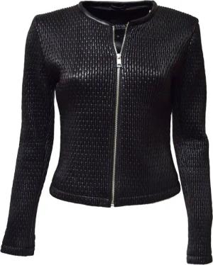 Levinsky Furs Lederjacke Chiara II kragenlos