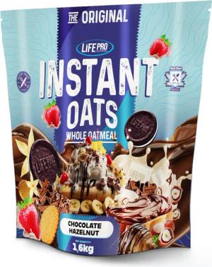 LifePRO Premium Instant-Haferflocken – 1,6 kg Schokolade mit Nüssen