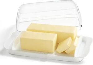 Lifewit Butterdose Butterdose Kunststoff mit Deckel für 250 g Butter Butterschale, (1-tlg)