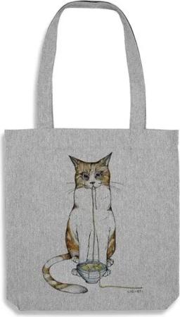 LIGARTI Jutebeutel – Ramenkatze