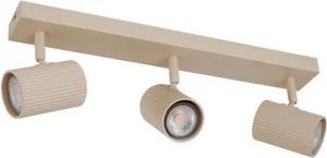 Lindby Deckenstrahler Kardis, Metall, Creme IP20, 3 x 10 W LED